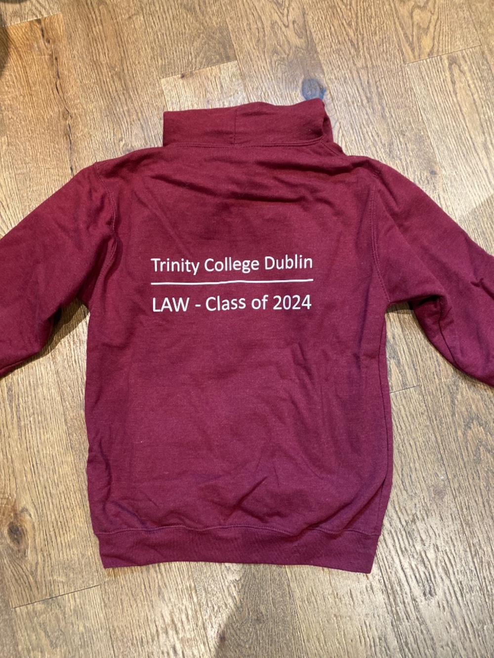 Trinity Dublin College Law School Sweatshirt - Picture 3 of 3